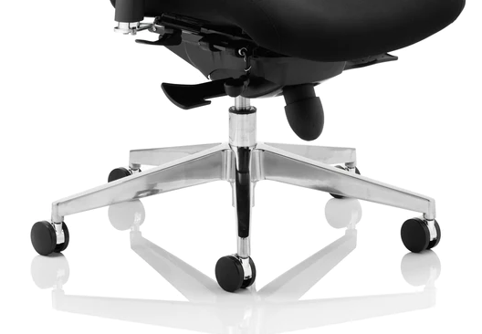 Chiro Plus Fabric Ergonomic Office Chair - Recommended by Leading UK Chiropractor Doctor