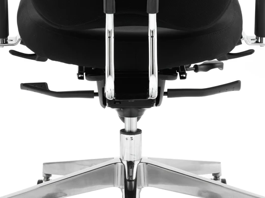 Chiro Plus Fabric Ergonomic Office Chair - Recommended by Leading UK Chiropractor Doctor