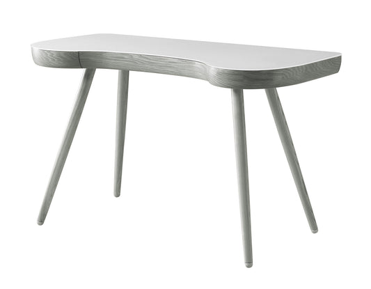Contemporary Quality Home Glass Office Desk in Grey - 1200mm - PC714