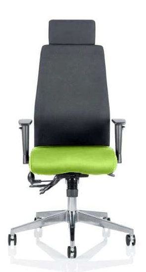 Onyx Fabric Ergonomic Posture Office Chair - Recommended by Leading UK Chiropractor Doctor