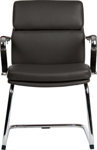 Soft Padded Eames Style Visitor Office Chair - Black, Red or White Option - DECO-VISITOR