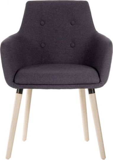 Modern Fabric Meeting Reception Room Chair - Plum, Graphite, Jade or Yellow Option -  Sold in Packs of Two - RECEPTION