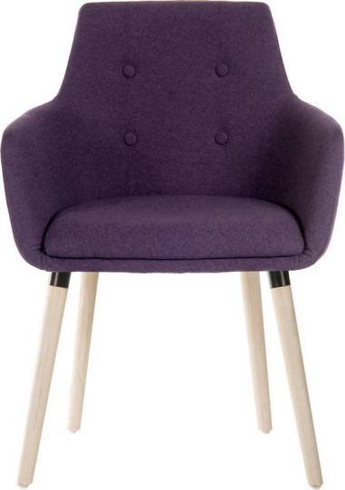 Modern Fabric Meeting Reception Room Chair - Plum, Graphite, Jade or Yellow Option -  Sold in Packs of Two - RECEPTION