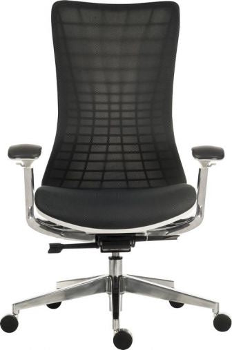 Luxury Mesh Executive Office Chair - Black or White Frame Option - QUANTUM