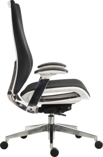 Luxury Mesh Executive Office Chair - Black or White Frame Option - QUANTUM