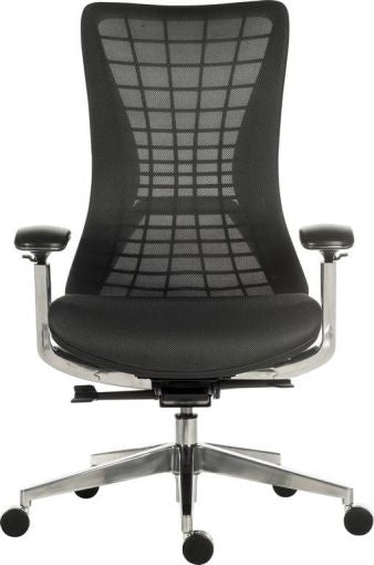 Luxury Mesh Executive Office Chair - Black or White Frame Option - QUANTUM