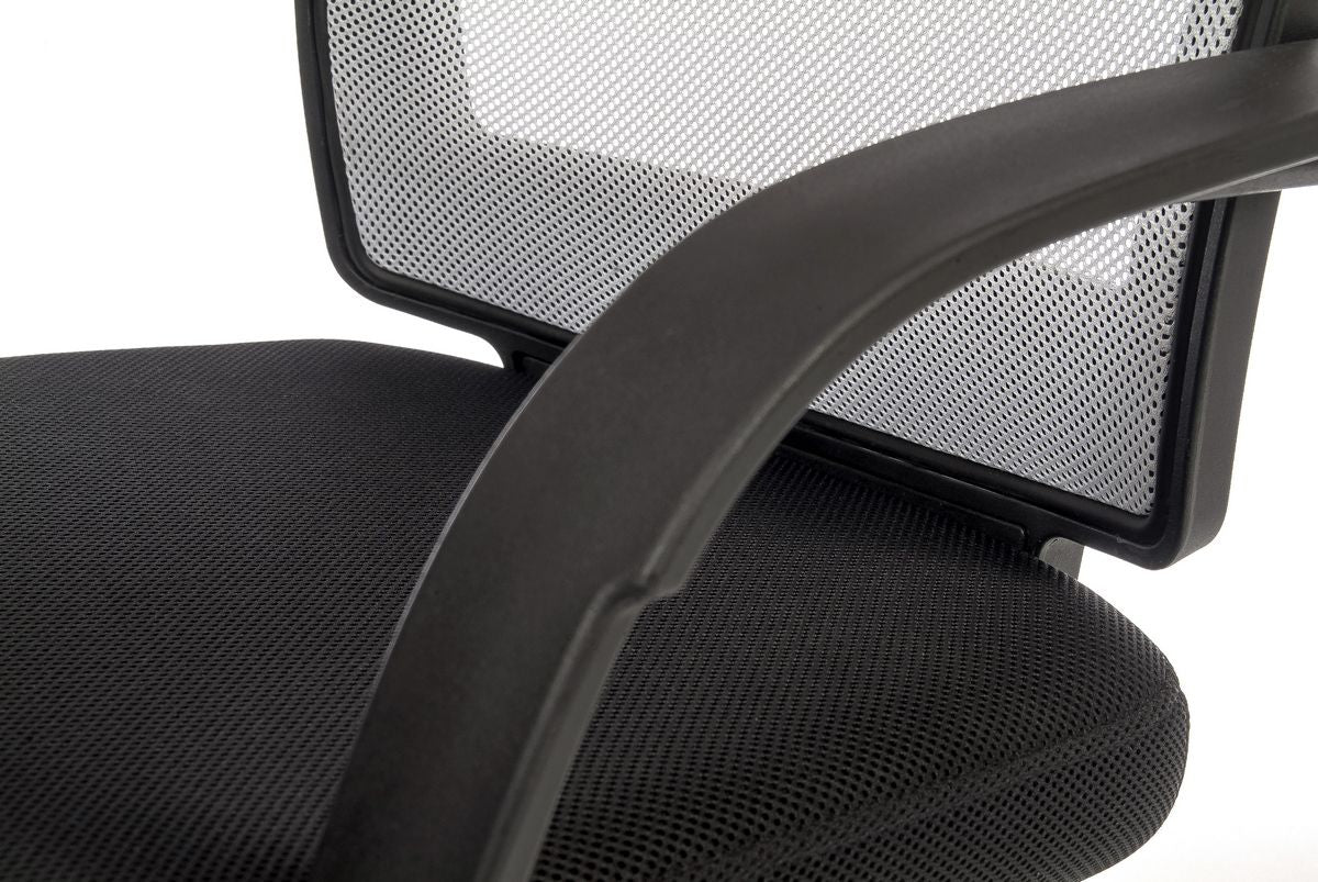 Stylish Mesh Back Operator Office Chair - Black, Blue or White Option - STAR-MESH