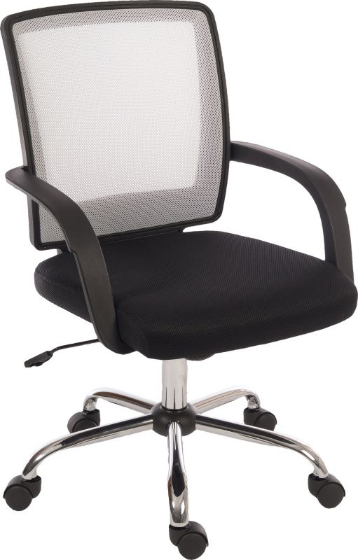 Stylish Mesh Back Operator Office Chair - Black, Blue or White Option - STAR-MESH
