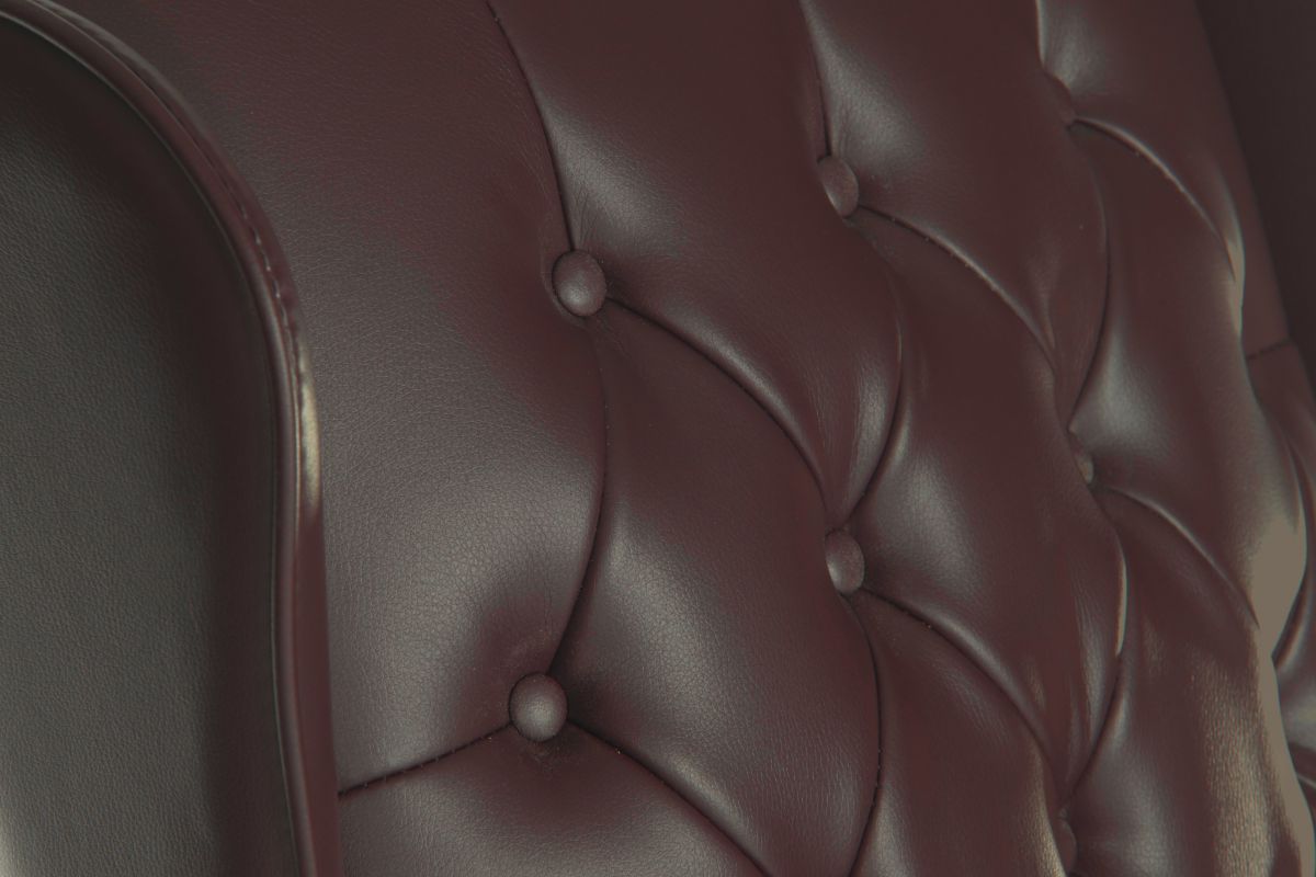 Traditional Chesterfield Leather Executive Chair - Burgundy or Green Option - CHAIRMAN
