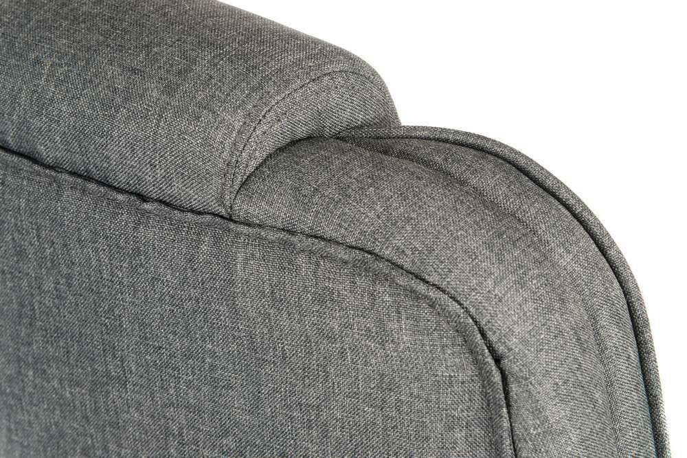 Heavy Duty Fabric Office Chair - Brown, Blue or Grey Option - GOLIATH-DUO - Up to 27 Stone