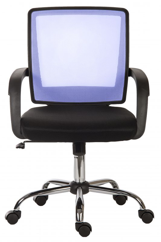 Stylish Mesh Back Operator Office Chair - Black, Blue or White Option - STAR-MESH