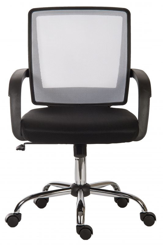 Stylish Mesh Back Operator Office Chair - Black, Blue or White Option - STAR-MESH