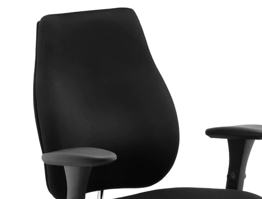 Chiro Plus Fabric Ergonomic Office Chair - Recommended by Leading UK Chiropractor Doctor
