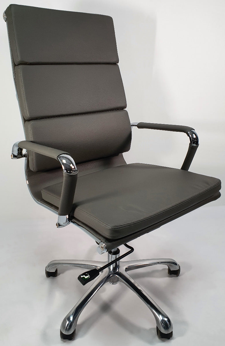 Soft Pad Style High Back Executive Office Chair Grey - HB-A13SP-GR
