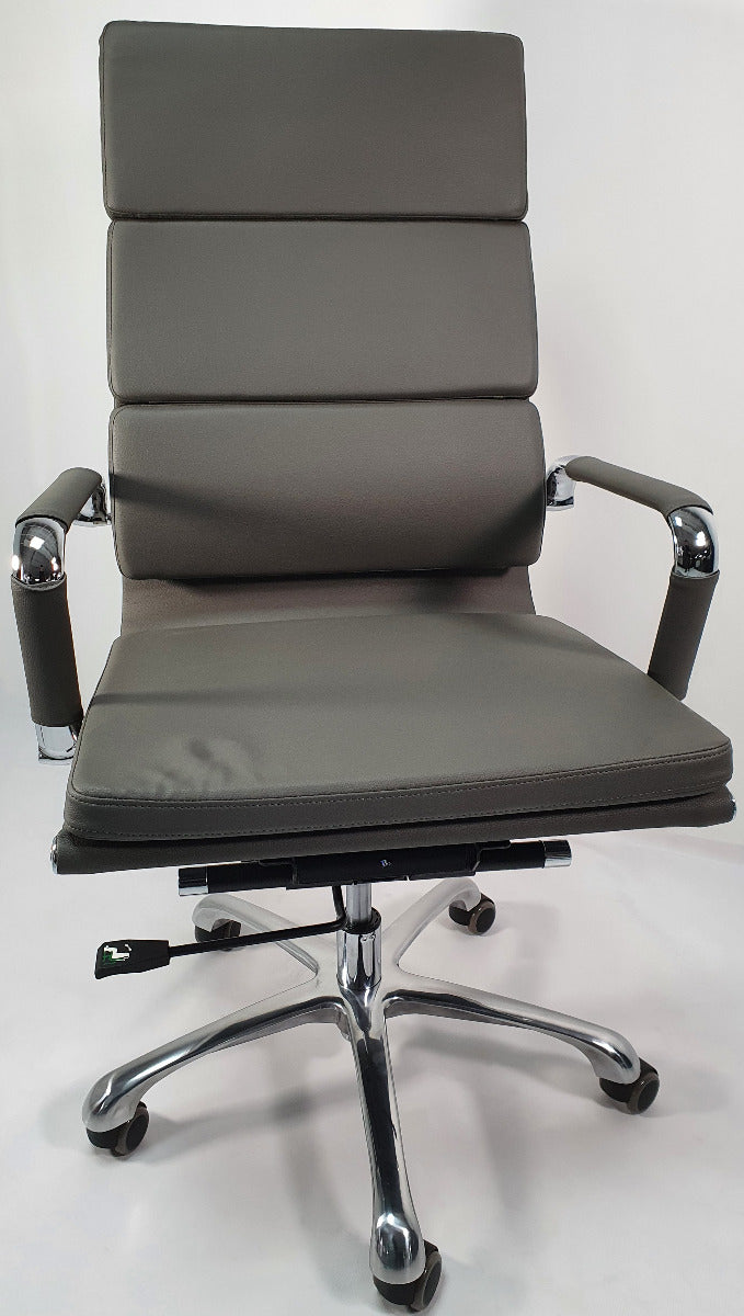 Soft Pad Style High Back Executive Office Chair Grey - HB-A13SP-GR