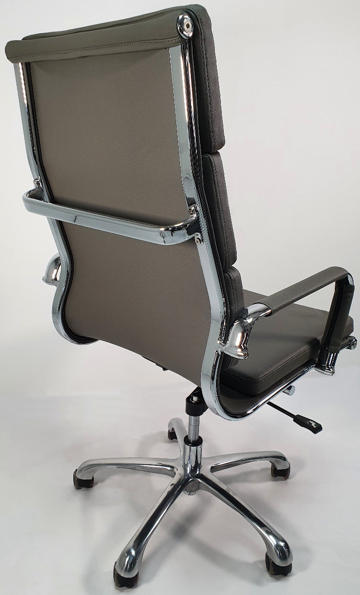 Soft Pad Style High Back Executive Office Chair Grey - HB-A13SP-GR