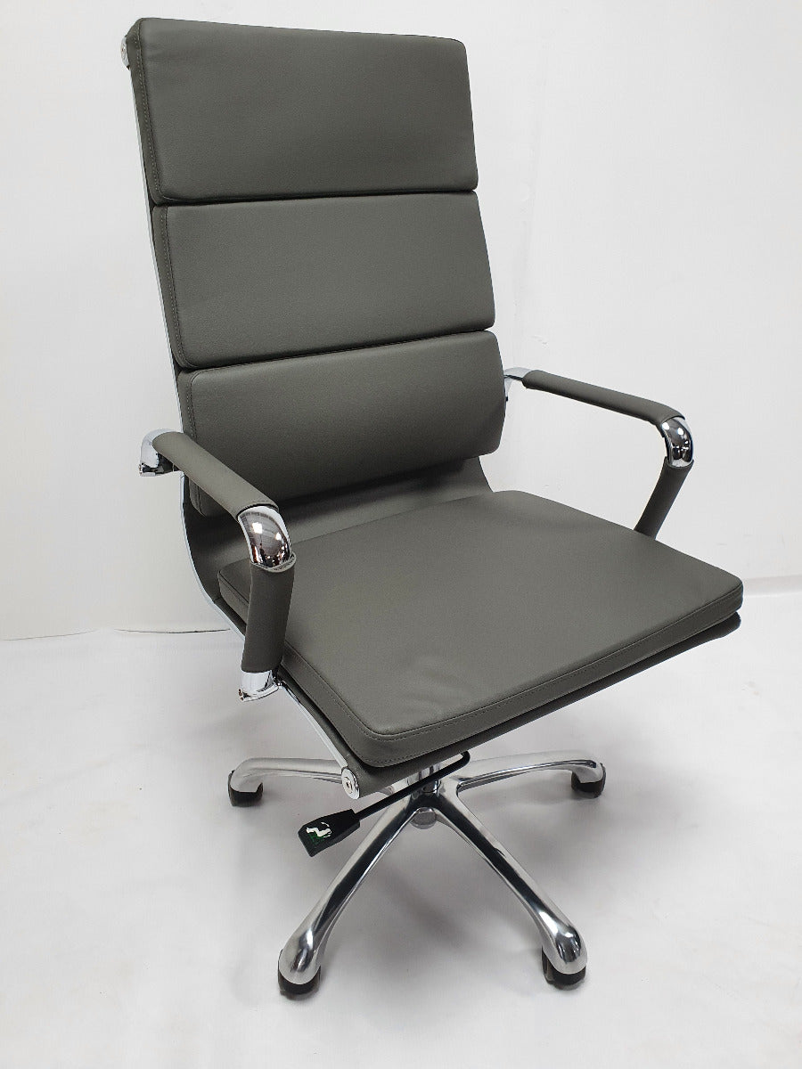 Soft Pad Style High Back Executive Office Chair Grey - HB-A13SP-GR