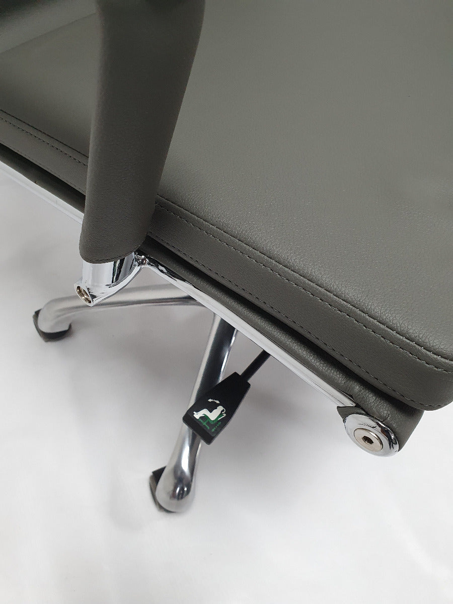 Soft Pad Style High Back Executive Office Chair Grey - HB-A13SP-GR