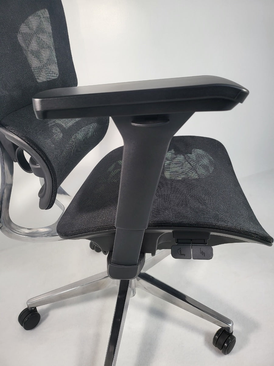 High Quality Black Mesh Ergonomic Executive Office Chair -  B206