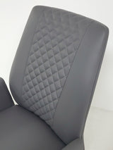Modern Grey Leather Meeting Room Chair - DL205C
