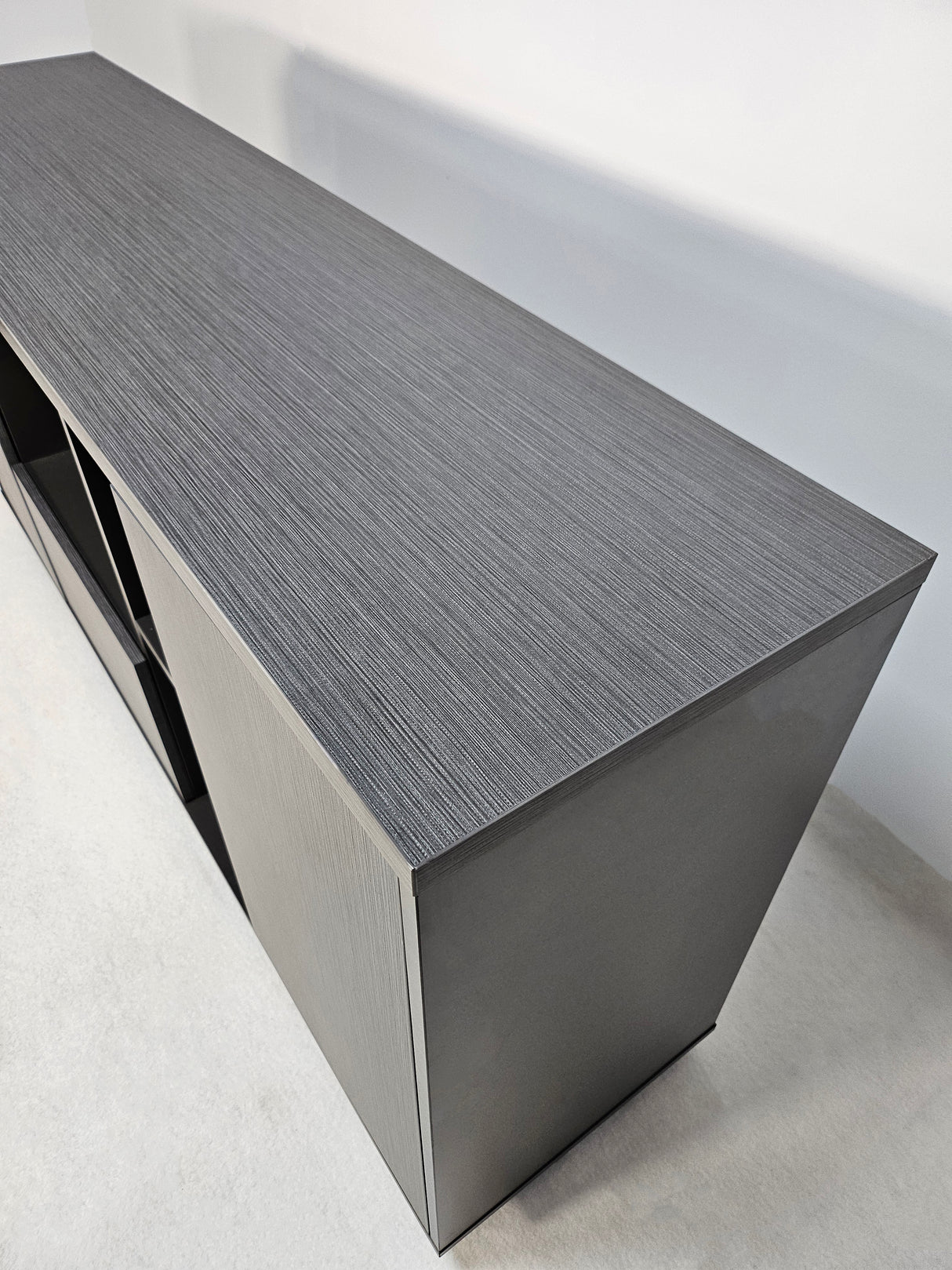 Modern Grey Oak Executive Cupboard - 1600mm - WKO-S0116
