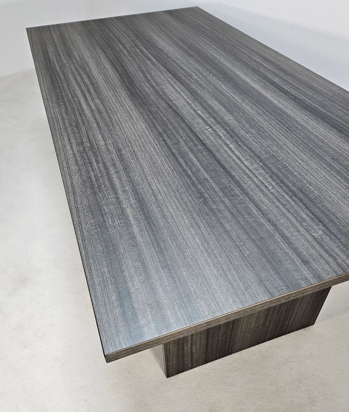 Modern Grey Oak Rectangle Meeting Room Table - 1500mm - CF-150L