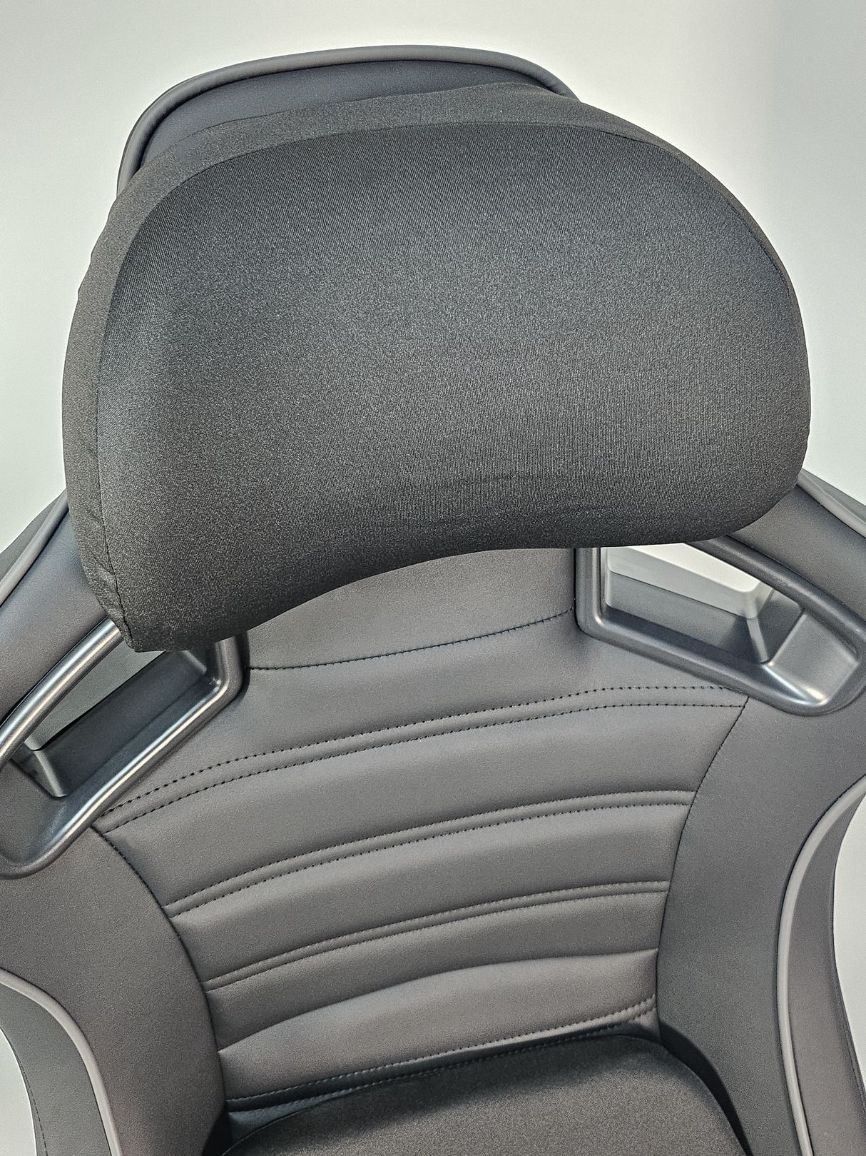 Reclining Black Leather Executive Gaming Style Office Chair -  F-092A