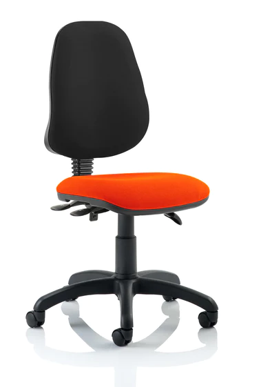 Eclipse 3 Plus Fabric Operator Office Chair - Optional Colour and Armrests