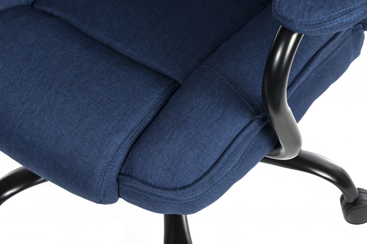 Heavy Duty Fabric Office Chair - Brown, Blue or Grey Option - GOLIATH-DUO - Up to 27 Stone