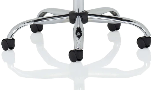 Nola High Back Modern Office Chair - Black or White Option