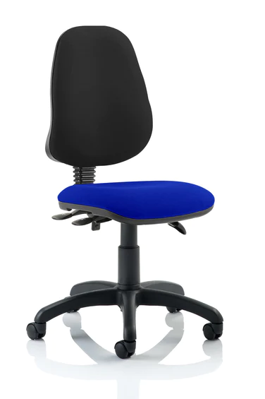 Eclipse 3 Plus Fabric Operator Office Chair - Optional Colour and Armrests
