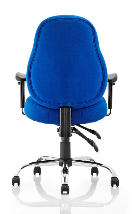 Storm Fabric Operator Office Chair - Black or Blue Option