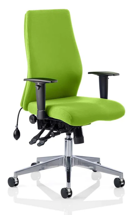 Onyx Fabric Ergonomic Posture Office Chair - Recommended by Leading UK Chiropractor Doctor