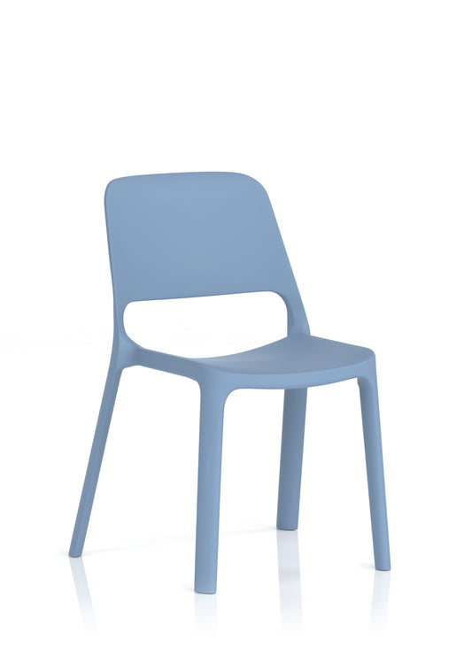 Nest Loop Stacking Cafe & Bistro Chair - Blue, Grey or White Option