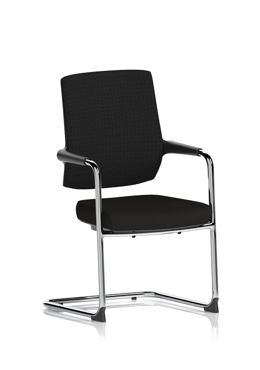 Vero Airmesh Back Cantilever Chair - Available in 20 Colour Choices