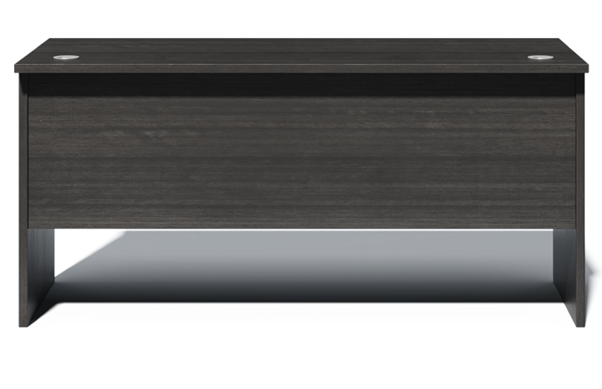 Modern Grey Oak Straight Office Desk - 1400mm - CF-1475