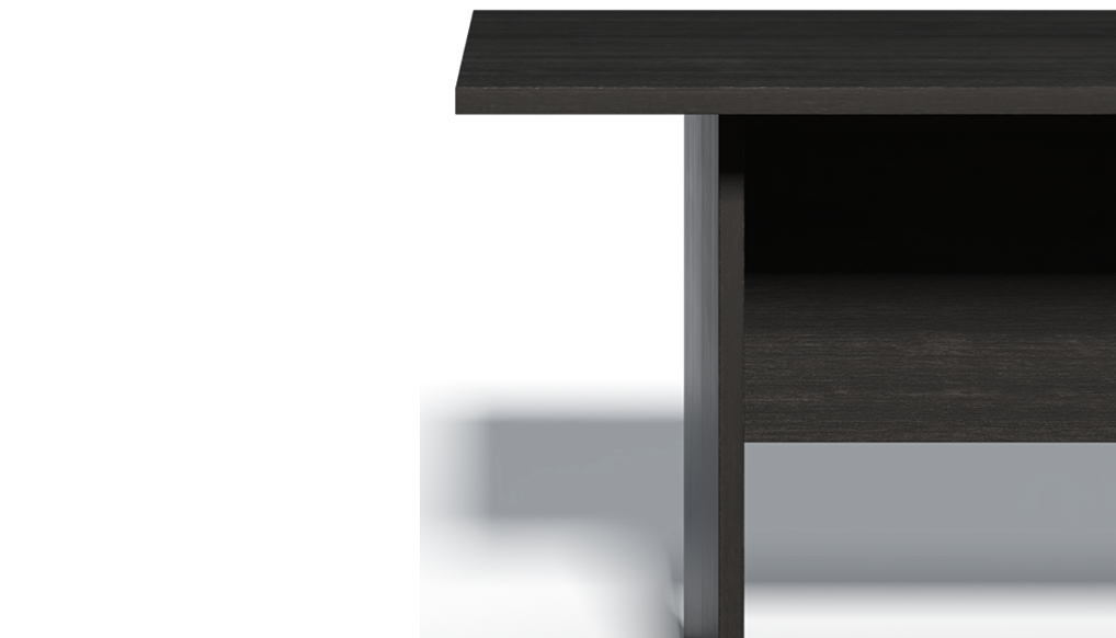 Modern Grey Oak Rectangle Meeting Room Table - 1800mm - CF-180L