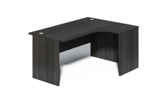 Modern Right Hand Grey Oak Home Office Desk - 1600mm or 1800mm - DG-D01-R