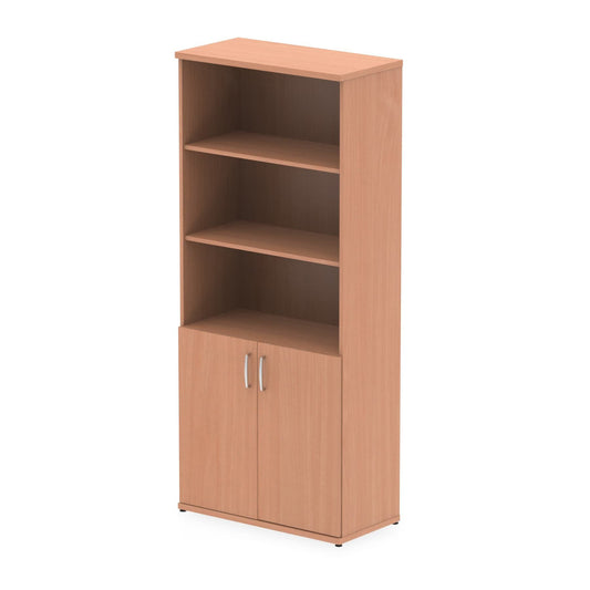 Impulse Open Shelves Cupboard - 800mm - Multiple Colour Options