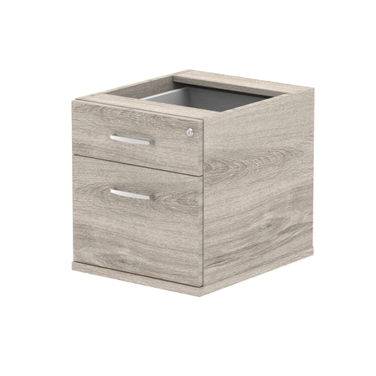 Impulse Fixed Pedestal- 2 or 3 Drawer Option - 440mm - Multiple Colour Options