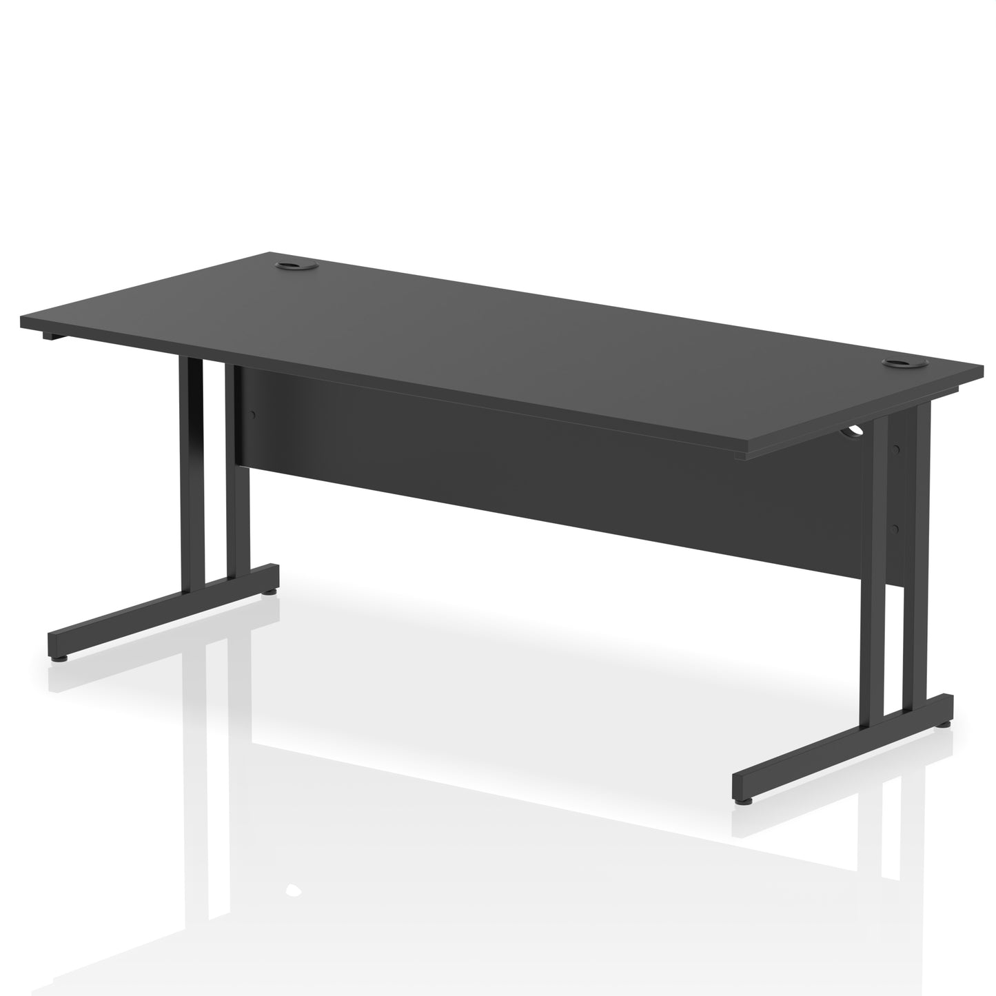 Impulse Straight Desk Cantilever Leg - 1800mm - Multiple Colour Options