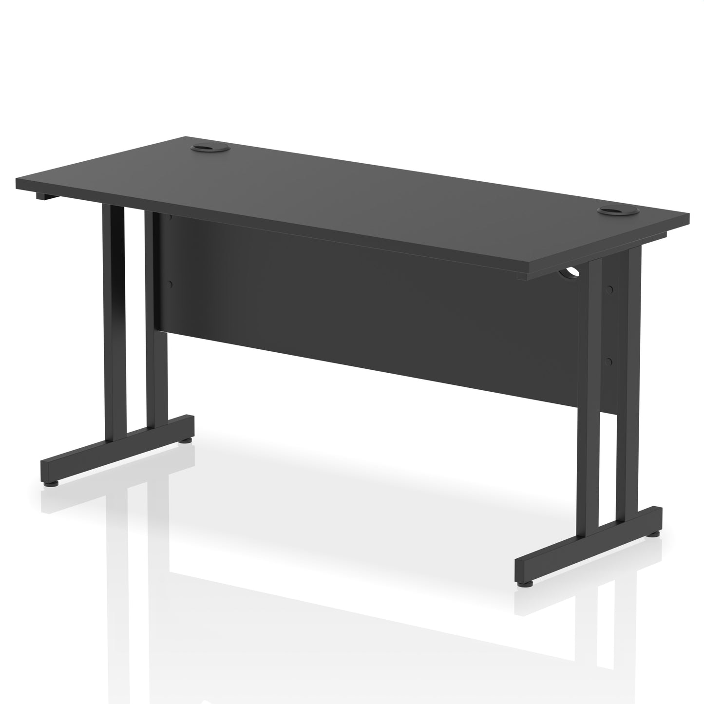 Impulse Slimline Desk Cantilever Leg - 1400mm - Multiple Colour Options