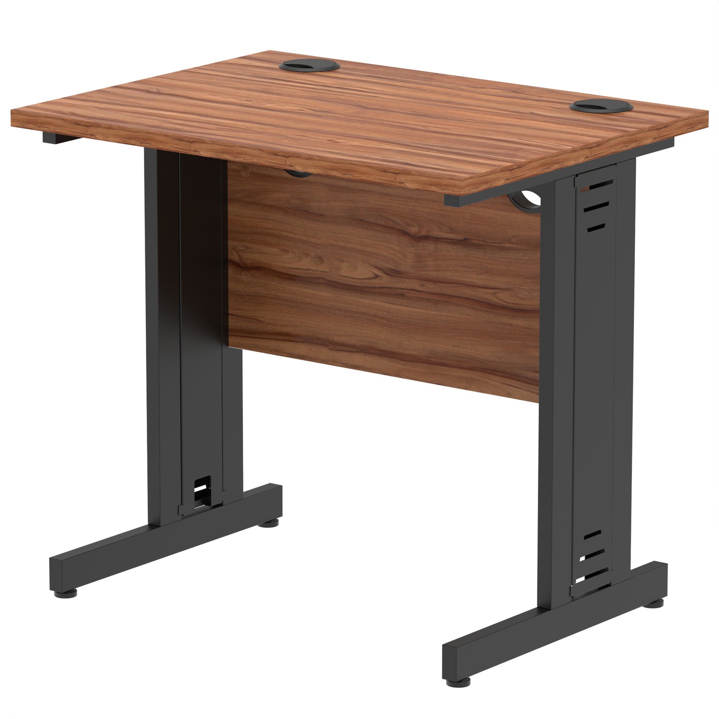 Impulse Slimline Desk Cable Managed Leg - 800mm - Multiple Colour Options