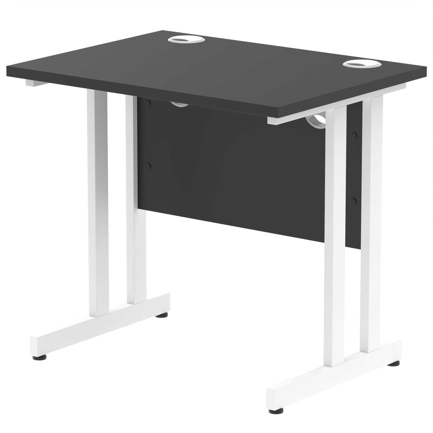 Impulse 800mm Slimline Desk Cantilever Leg - 800mm - Multiple Colour Options