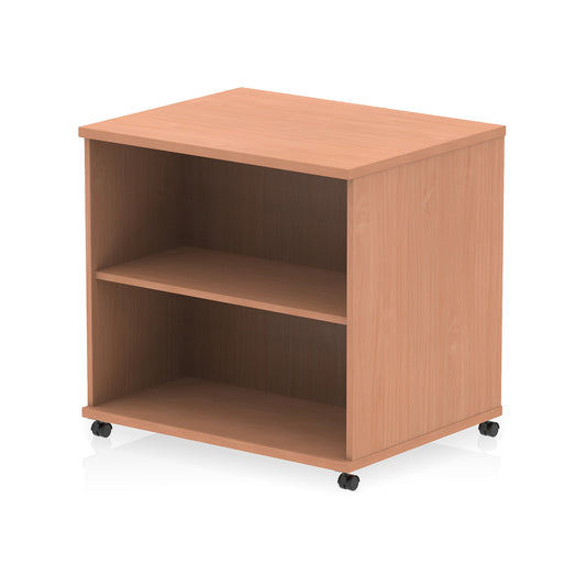 Impulse Mobile Bookcase on Wheels - 800mm - Available in Thirteen Colour Options