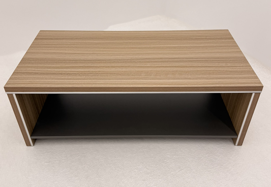 Modern Executive Golden Oak Rectangle Coffee Table - 1200mm - PM02-F0112