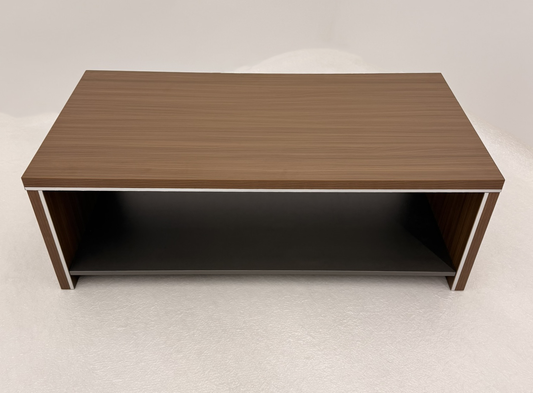 Modern Executive Walnut Rectangle Coffee Table - 1200mm - PM02-F0112