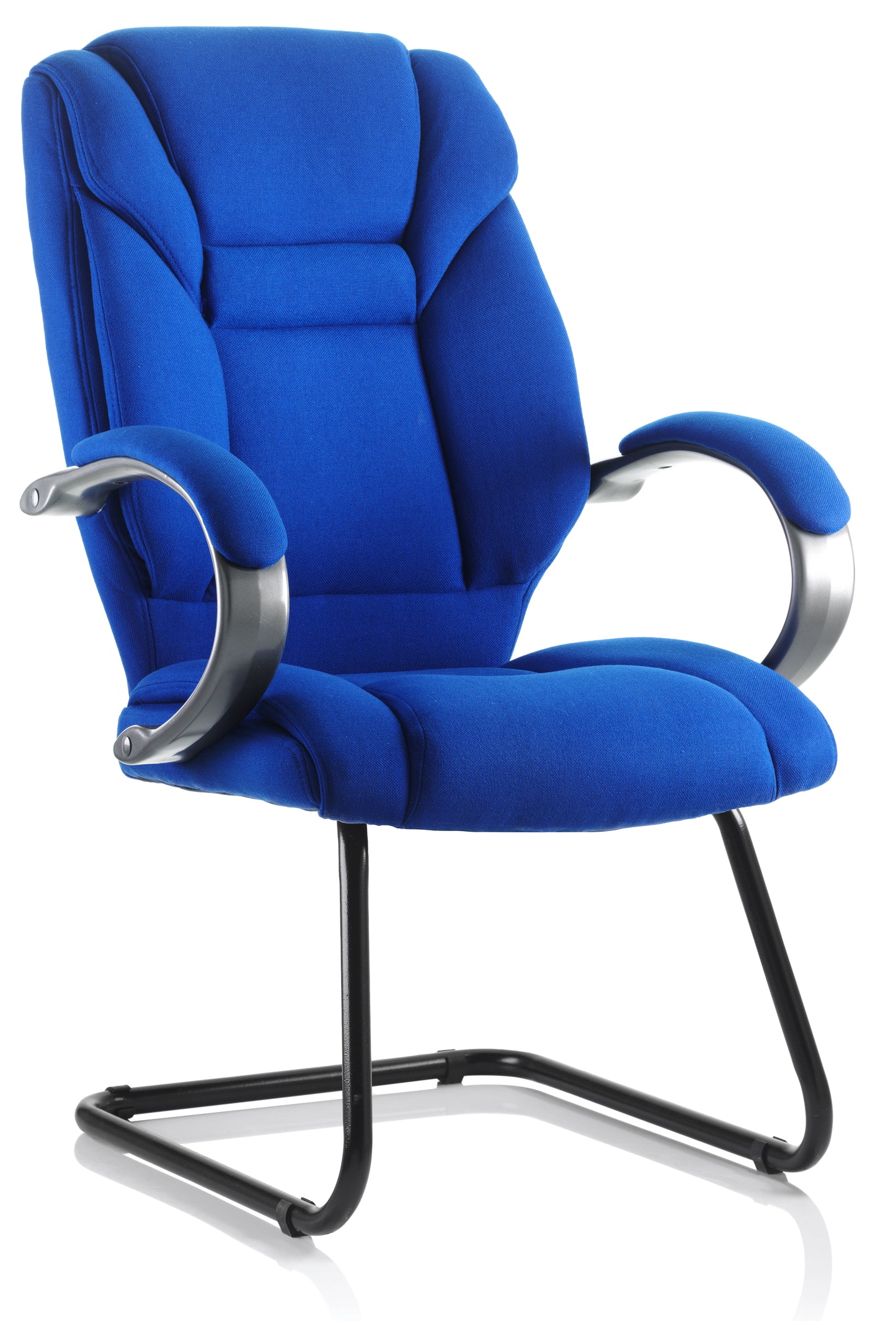 Galloway High Back Cantilever Visitor Chair with Fixed Arms