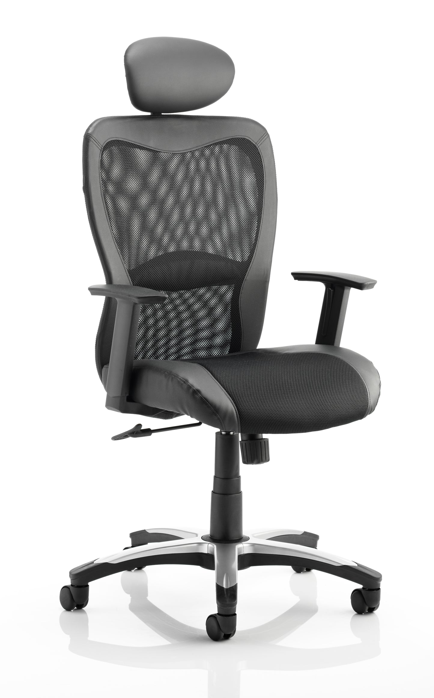 Victor II Mesh Back Operator Office Chair with Height Adjustable Arms - Optional Headrest