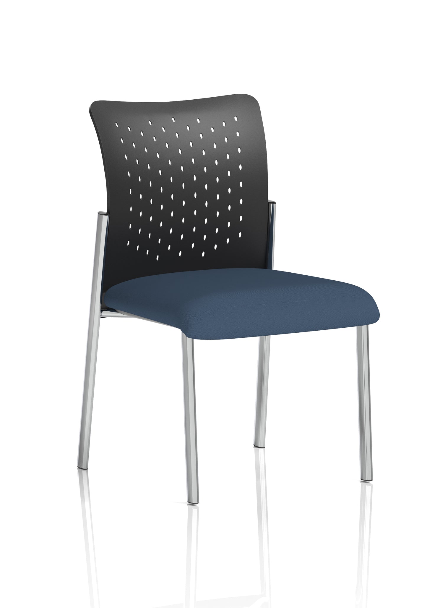 Academy Stacking Medium Back Visitor Office Chair - Available in 20 Colour Choices